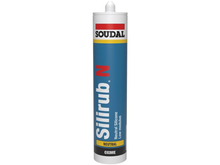 Soudal SILIRUB® N Neutral cure building silicone sealant 300ml